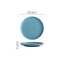 Ceramic Plate Dishes Food