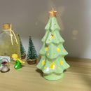 Ceramic Transparent Christmas Tree Night Light