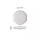 Ceramic Plate Dishes Food