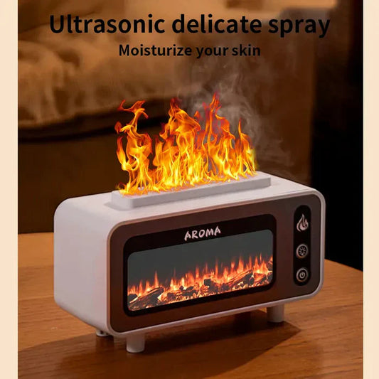 Ultrasonic Flame Humidifier