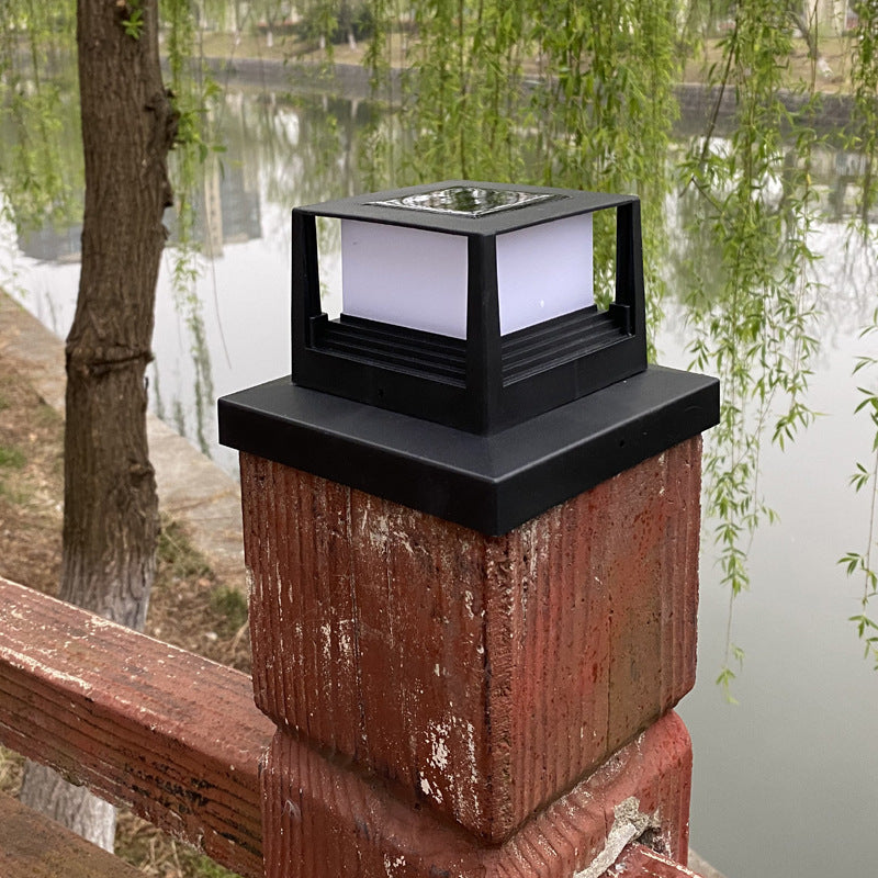 Outdoor Solar Pillar Lamp