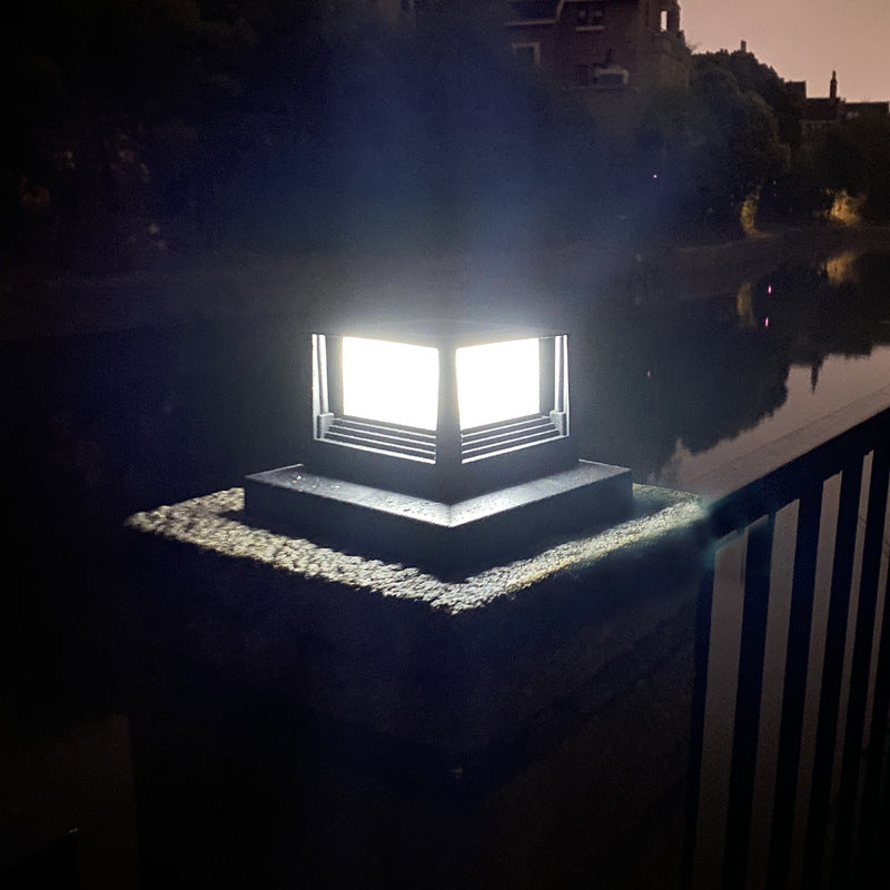 Outdoor Solar Pillar Lamp