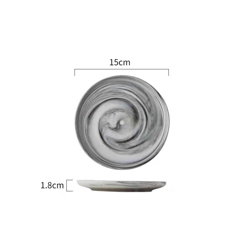 Ceramic Plate Dishes Food