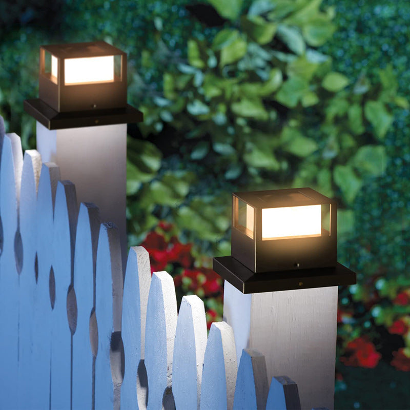 Outdoor Solar Pillar Lamp