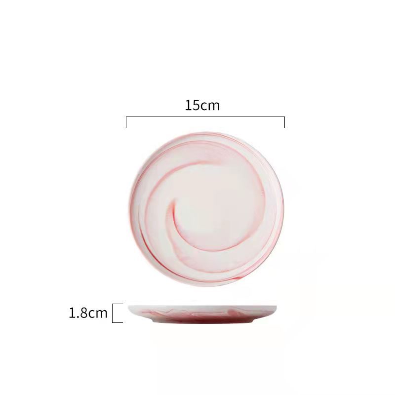 Ceramic Plate Dishes Food