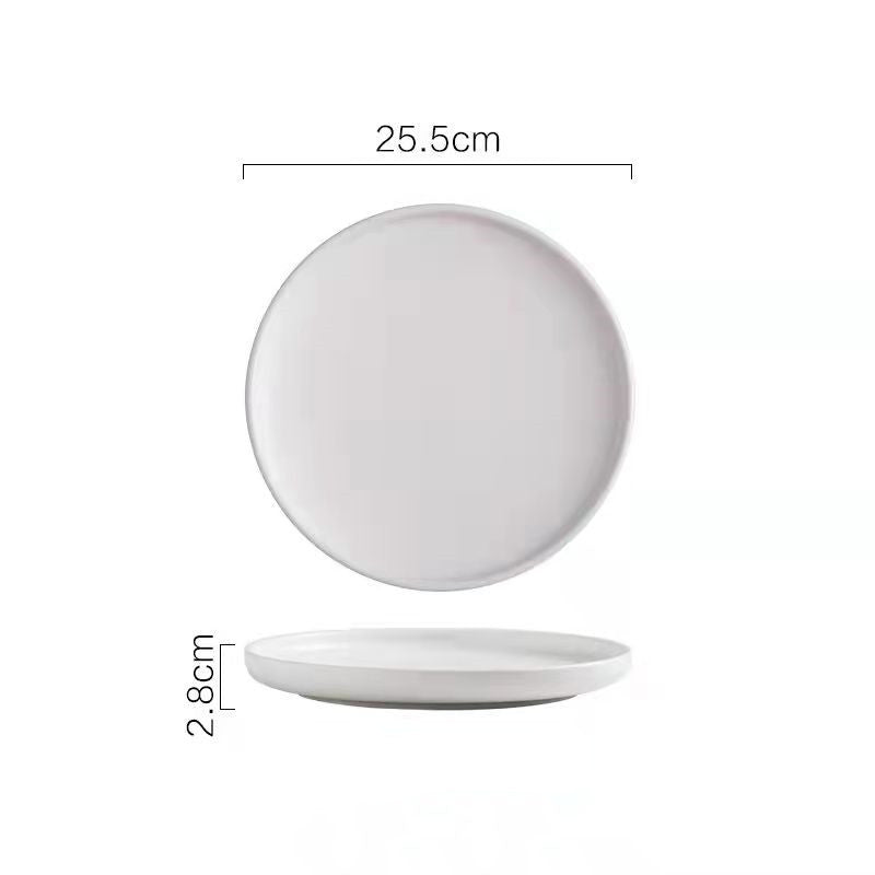 Ceramic Plate Dishes Food