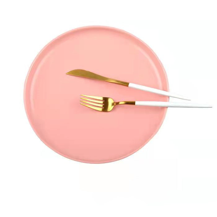 Ceramic Plate Dishes Food