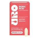 Box of BORIC ACID vaginal support and odor removal