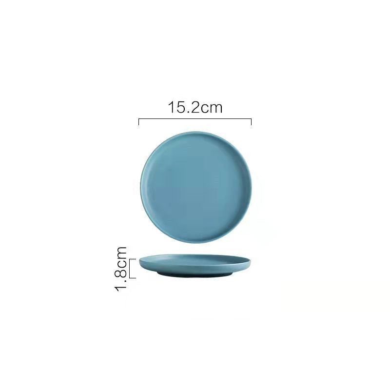 Ceramic Plate Dishes Food