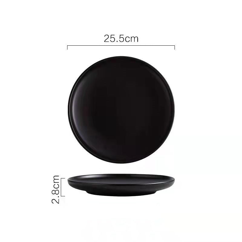 Ceramic Plate Dishes Food