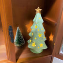 Ceramic Transparent Christmas Tree Night Light