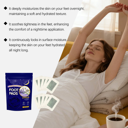 DreamSole™ Sleep Foot Pads by Home Of Tech Essentials, showing the cushioned, adhesive foot pads designed for comfortable sleep.