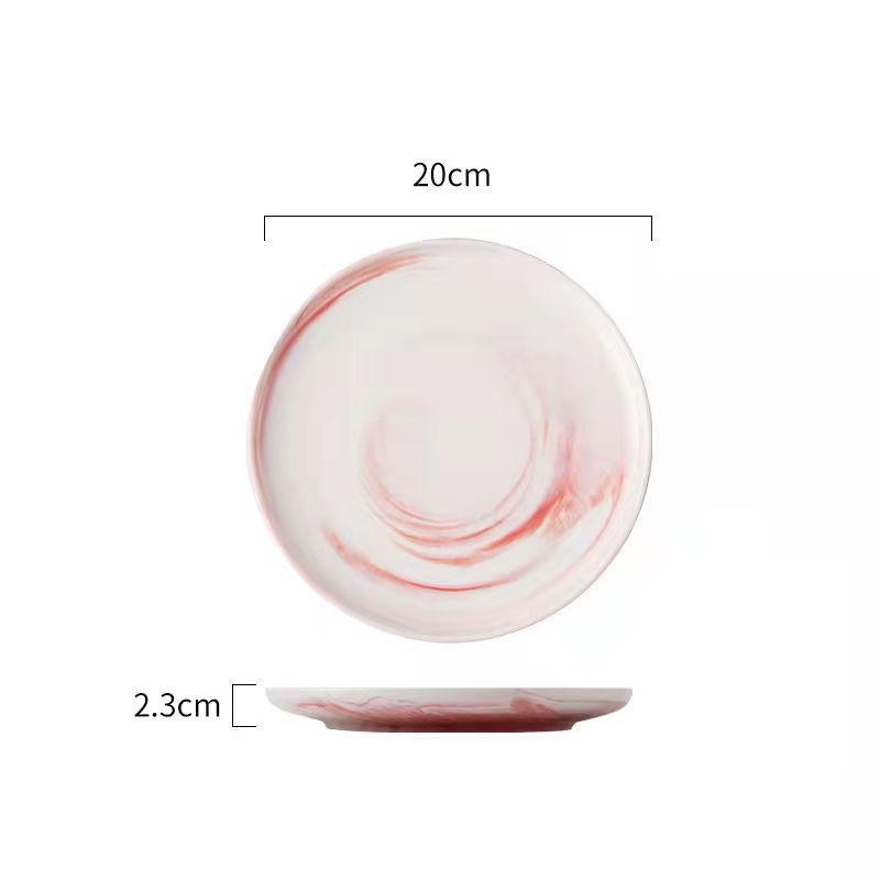 Ceramic Plate Dishes Food