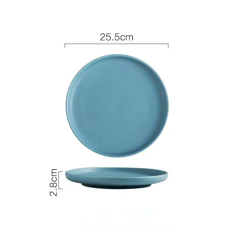 Ceramic Plate Dishes Food